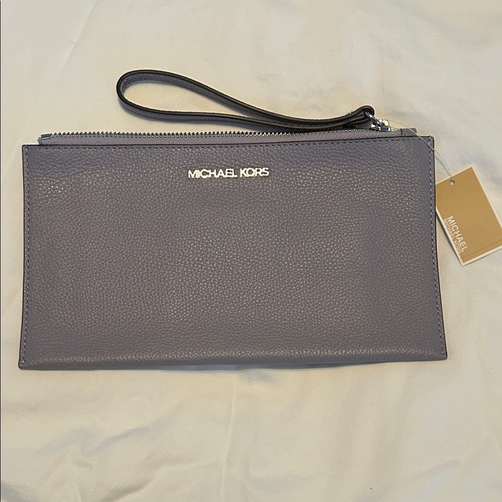 Michael Kors Leather Wristlet